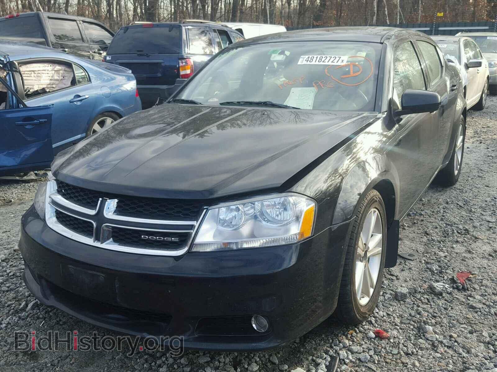 2011 DODGE AVENGER - VIN: 1B3BD1FG7BN593595 - Фото 2