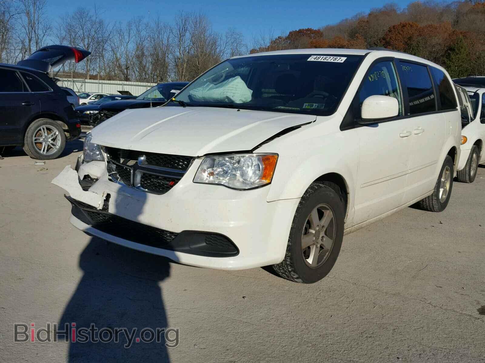 2013 DODGE CARAVAN - VIN: 2C4RDGCG7DR553690 - Фото 2