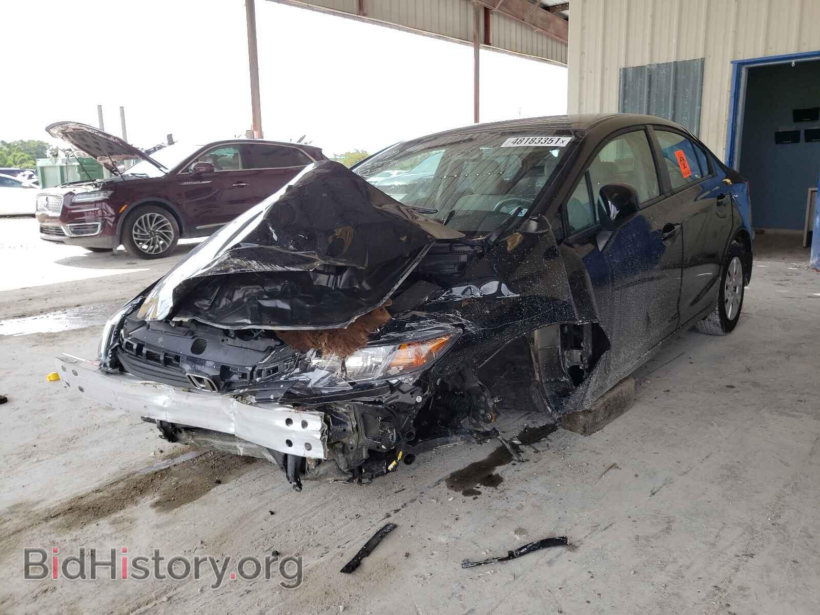 2012 HONDA CIVIC - VIN: 19XFB2F58CE078802 - Фото 2