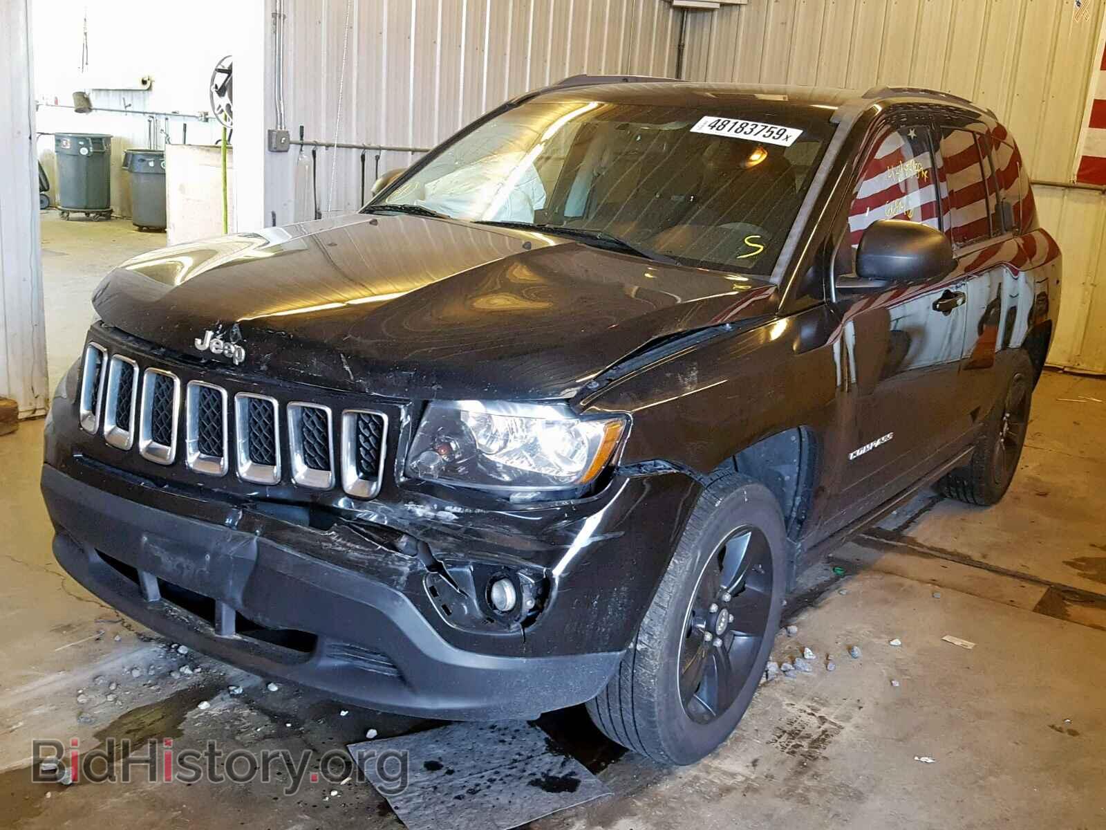 2014 JEEP COMPASS SP - VIN: 1C4NJDBB8ED728142 - Фото 2