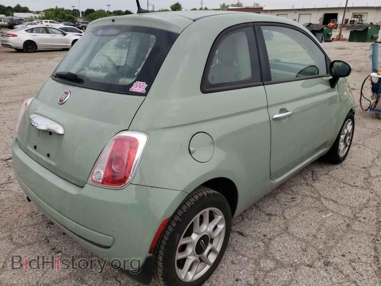 2012 FIAT 500 - VIN: 3C3CFFAR1CT110806 - Фото 4