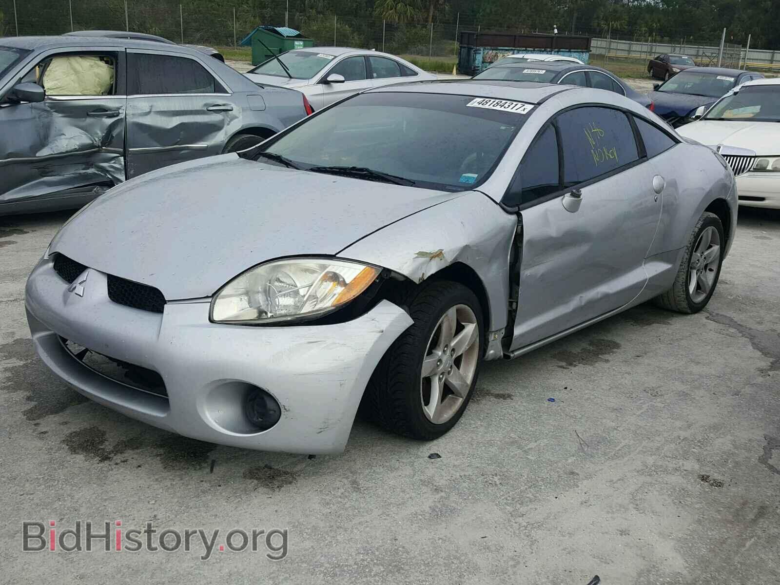 2006 MITSUBISHI ECLIPSE - VIN: 4A3AK24F06E039608 - Фото 2