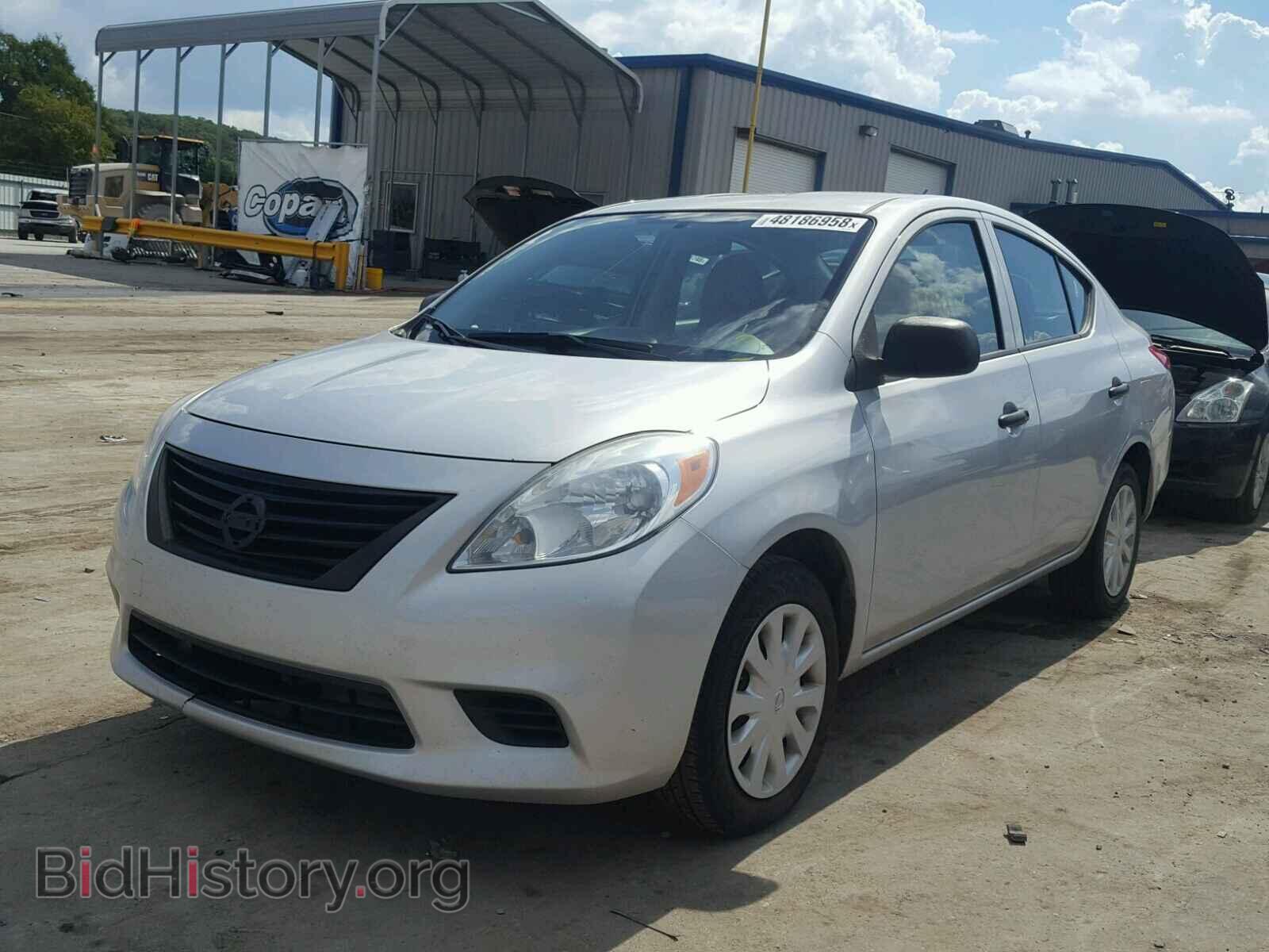 2012 NISSAN VERSA - VIN: 3N1CN7AP8CL901162 - Фото 2