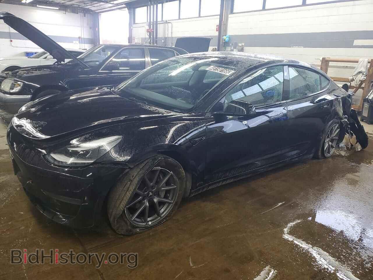 Photo 5YJ3E1EA1NF290425 - TESLA MODEL 3 2022