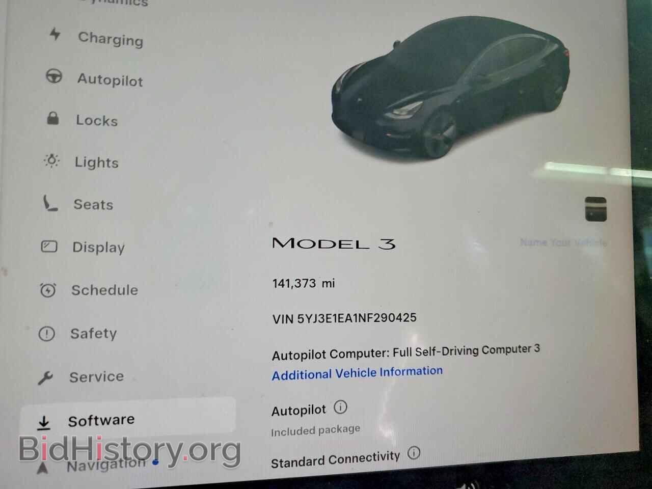 2022 TESLA MODEL 3 - VIN: 5YJ3E1EA1NF290425 - Photo 9