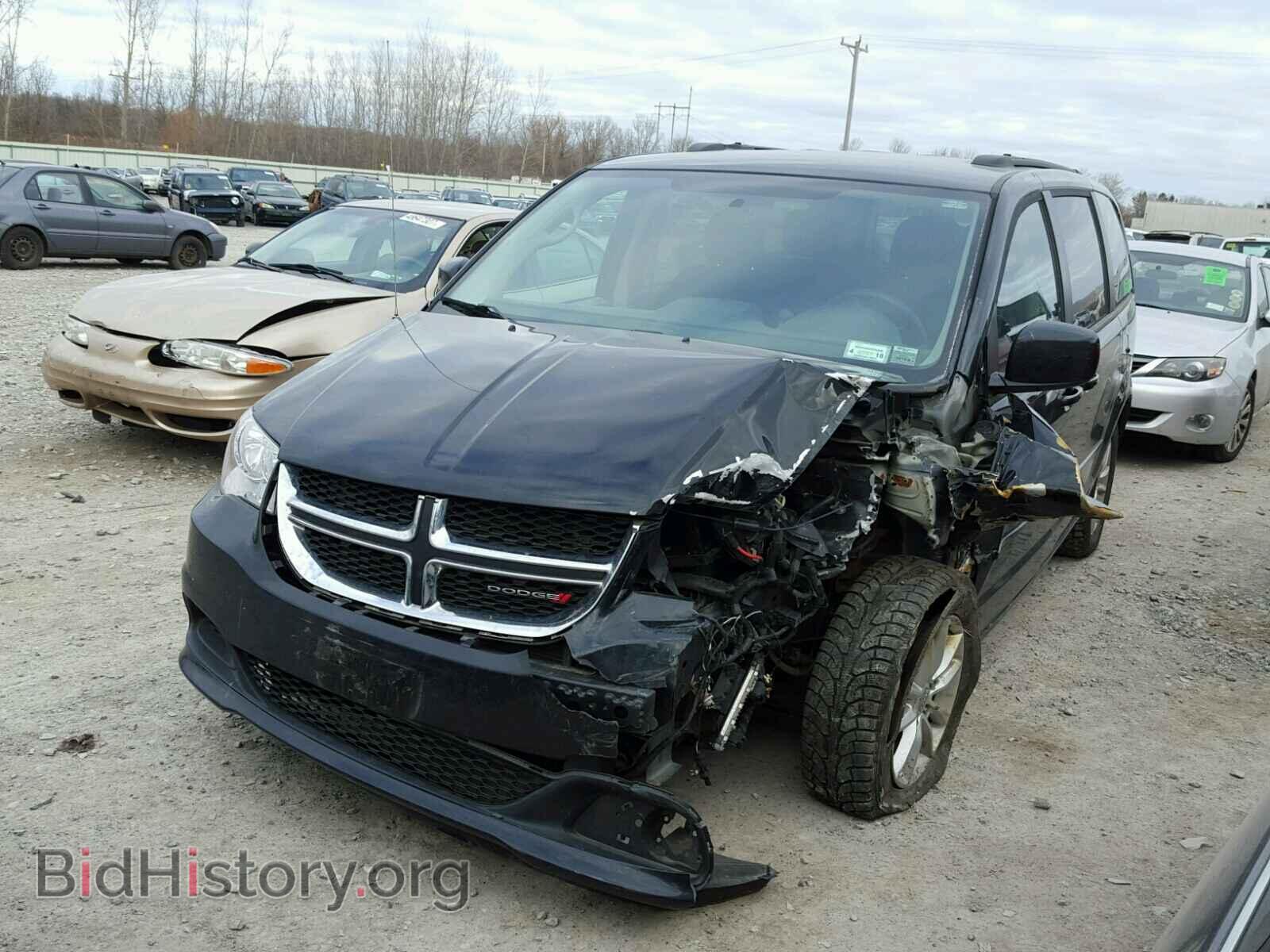 2014 DODGE CARAVAN - VIN: 2C4RDGCG8ER155583 - Фото 2