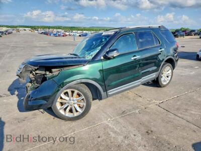 2013 Ford EXPLORER XLT, green — VIN 1FM5K8D80DGA06761, Copart