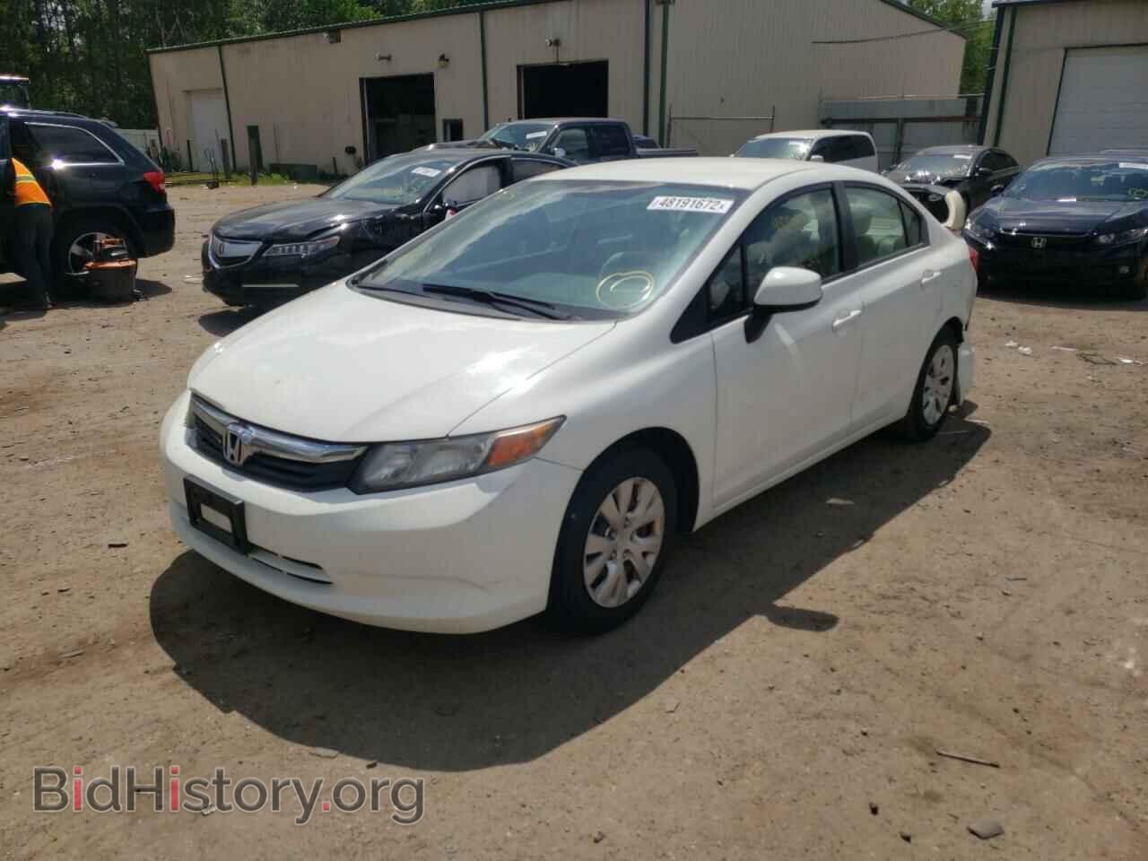 2012 HONDA CIVIC - VIN: 19XFB2F54CE013560 - Фото 2
