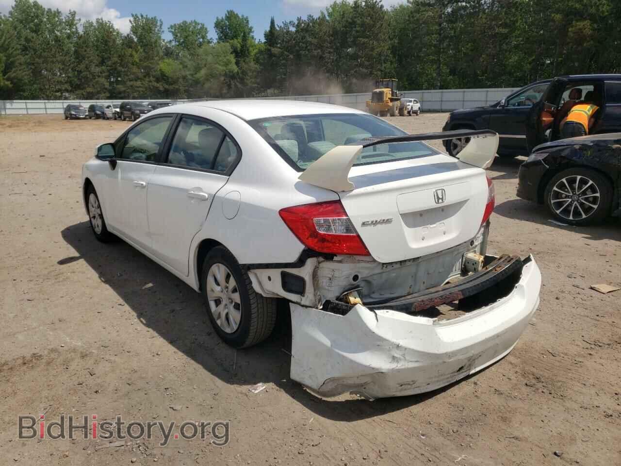 2012 HONDA CIVIC - VIN: 19XFB2F54CE013560 - Фото 3