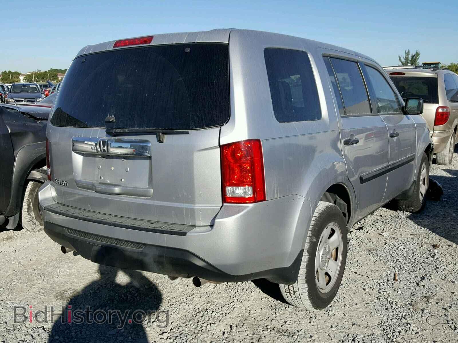 2014 HONDA PILOT - VIN: 5FNYF3H24EB011973 - Фото 4