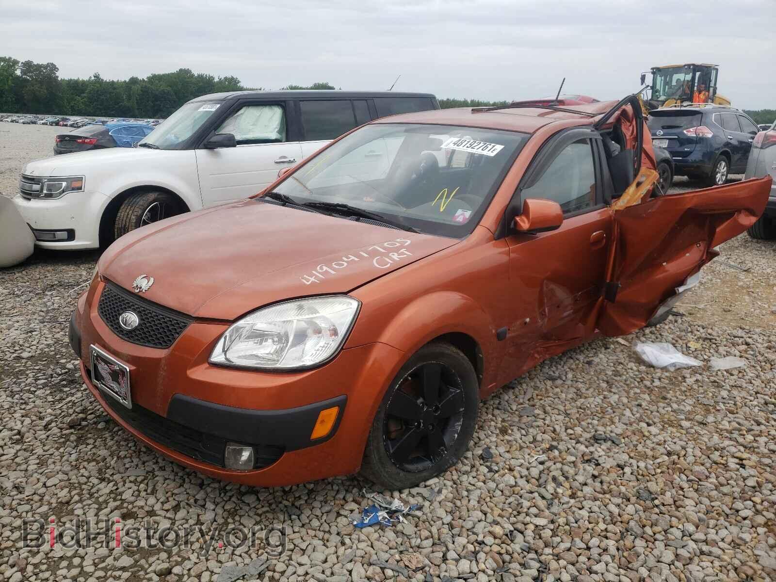 2009 KIA RIO - VIN: KNADE243296517472 - Фото 2