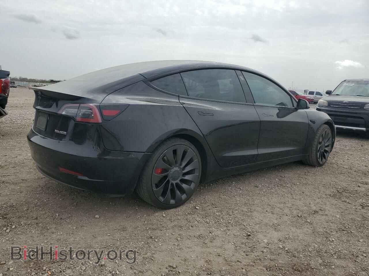 2022 TESLA MODEL 3 - VIN: 5YJ3E1ECXNF179745 - Фото 3