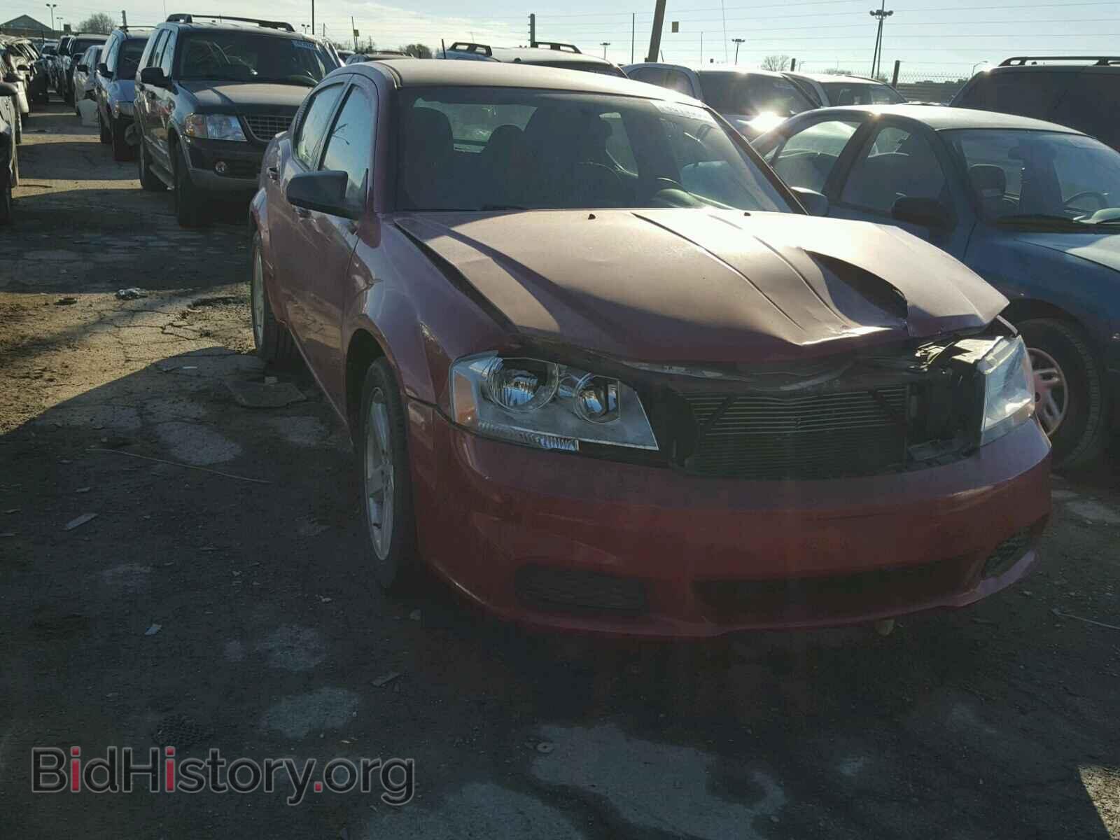 Photo 1C3CDZAB0DN681179 - DODGE AVENGER 2013