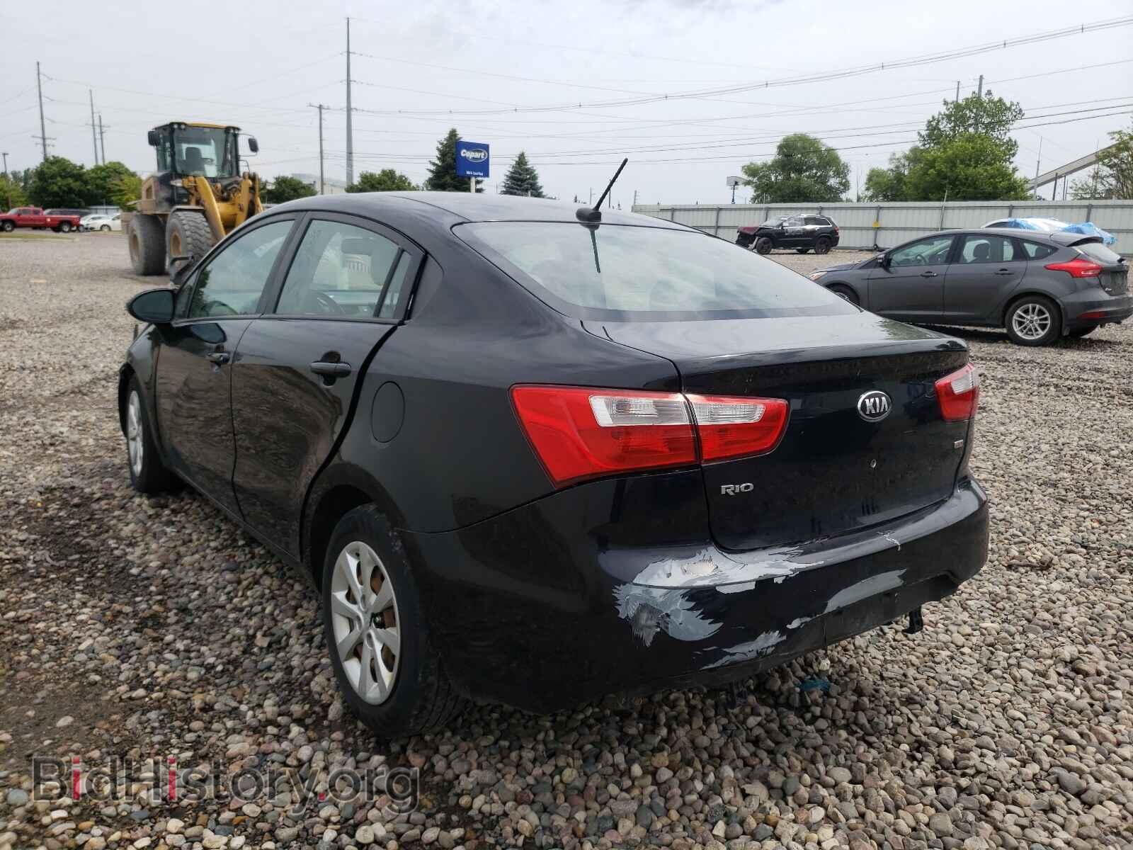 2013 KIA RIO - VIN: KNADM4A38D6269563 - Фото 3