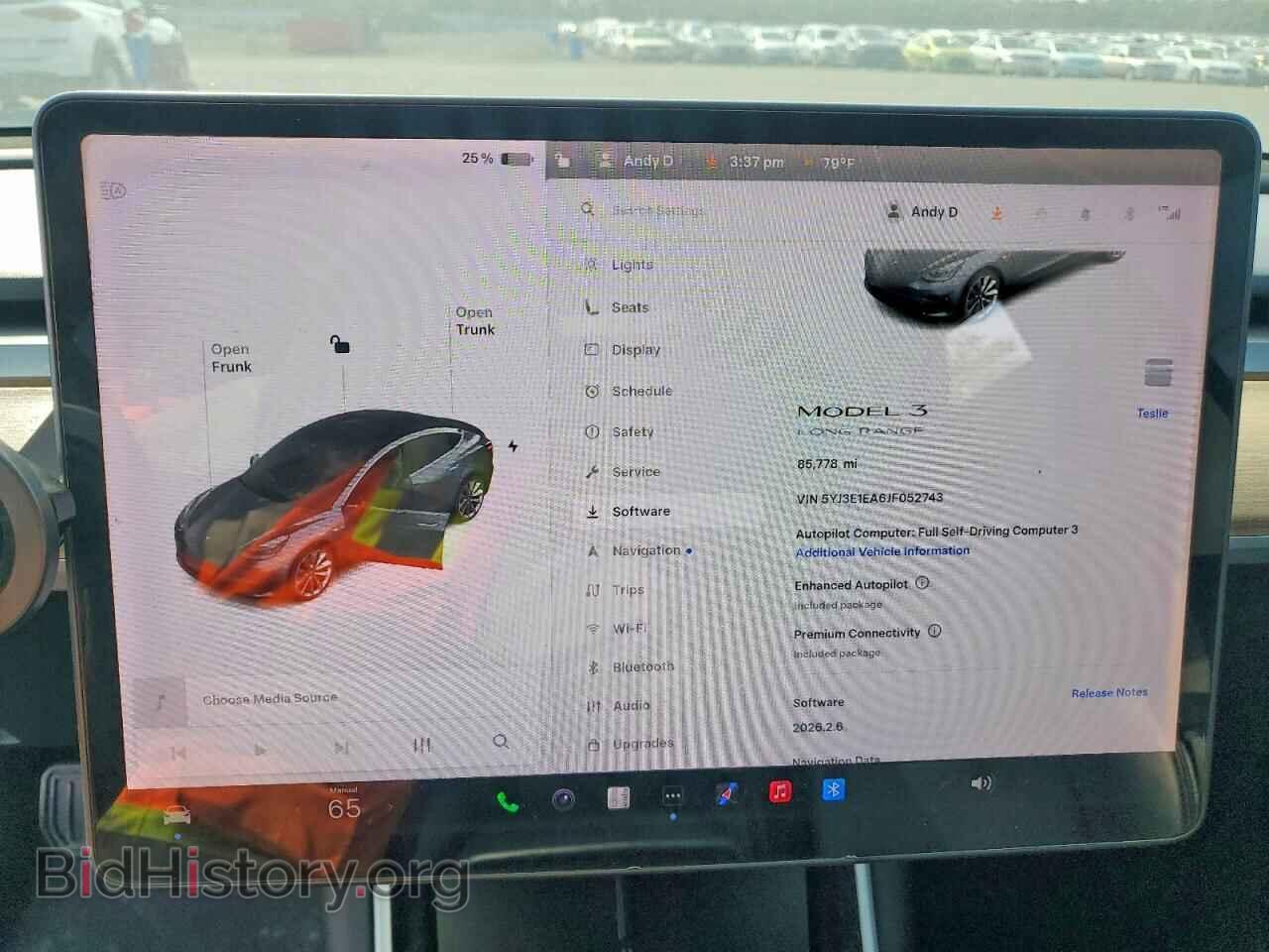 2018 TESLA MODEL 3 - VIN: 5YJ3E1EA6JF052743 - Photo 9