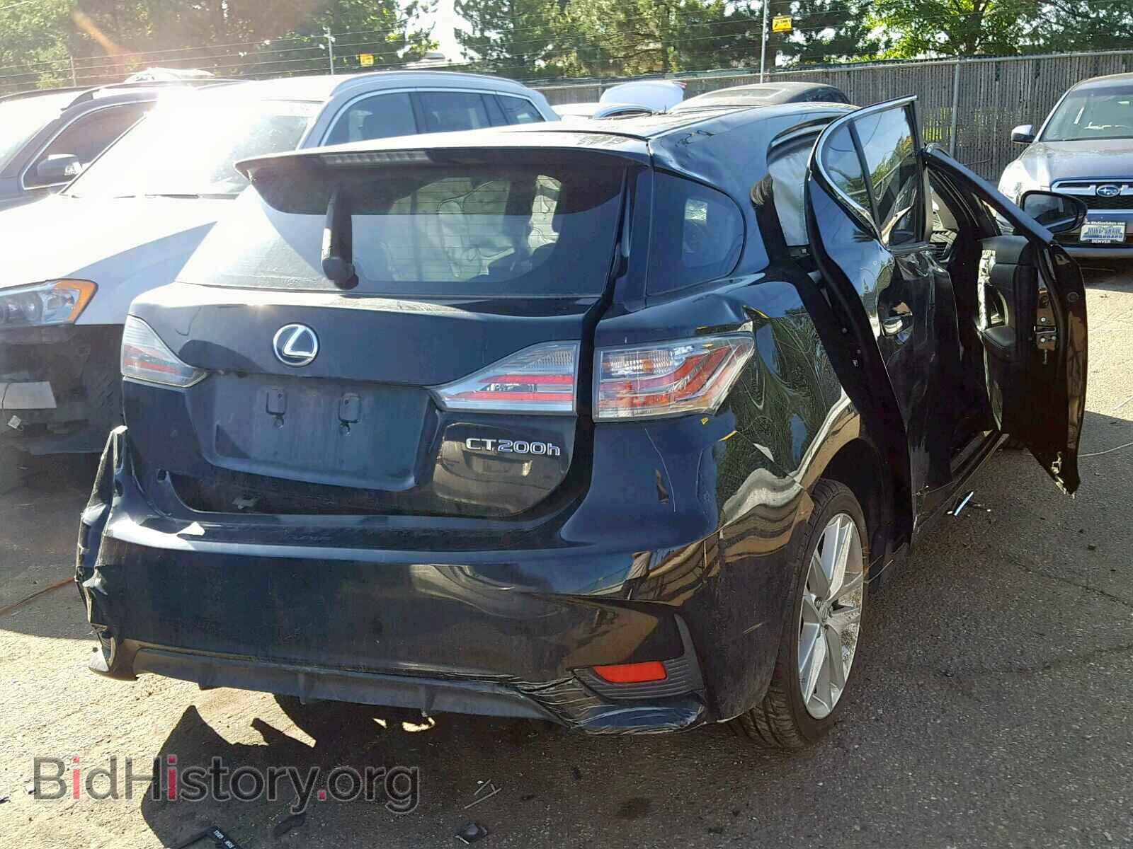 2014 LEXUS CT 200 - VIN: JTHKD5BH2E2180976 - Фото 4