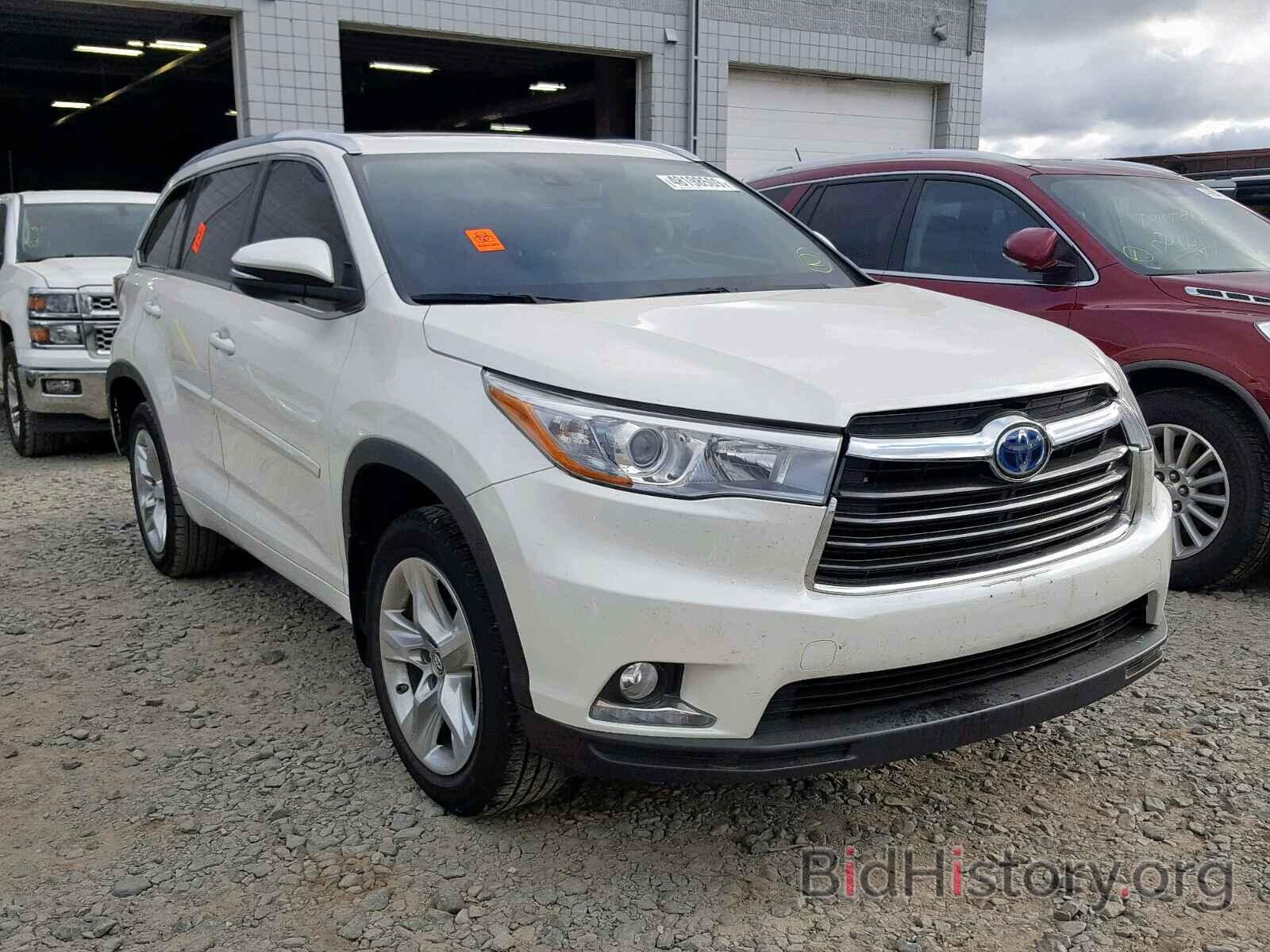 Photo 5TDDCRFH2GS016654 - TOYOTA HIGHLANDER 2016