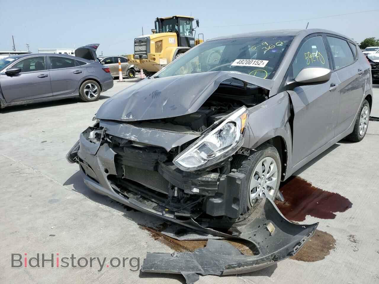 2017 HYUNDAI ACCENT - VIN: KMHCT5AE3HU360035 - Фото 2