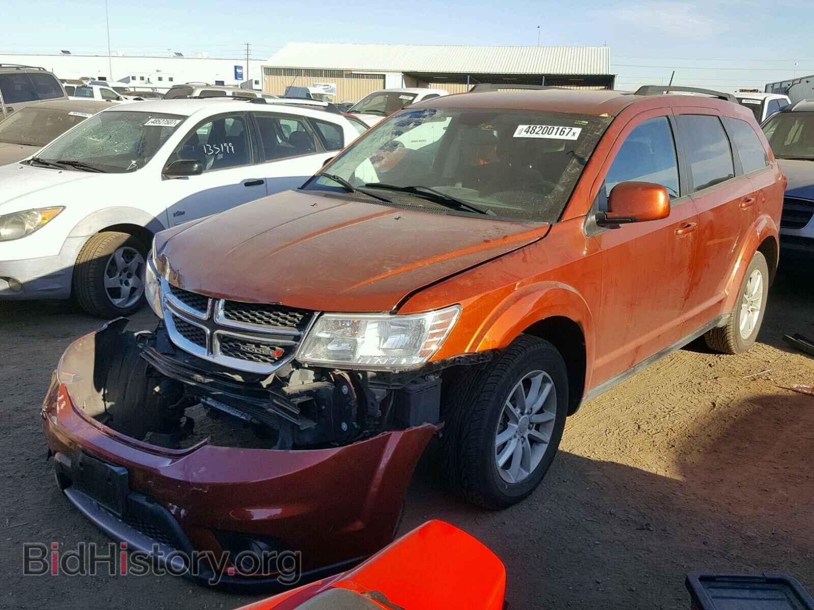 2014 DODGE JOURNEY - VIN: 3C4PDDBG3ET144463 - Фото 2