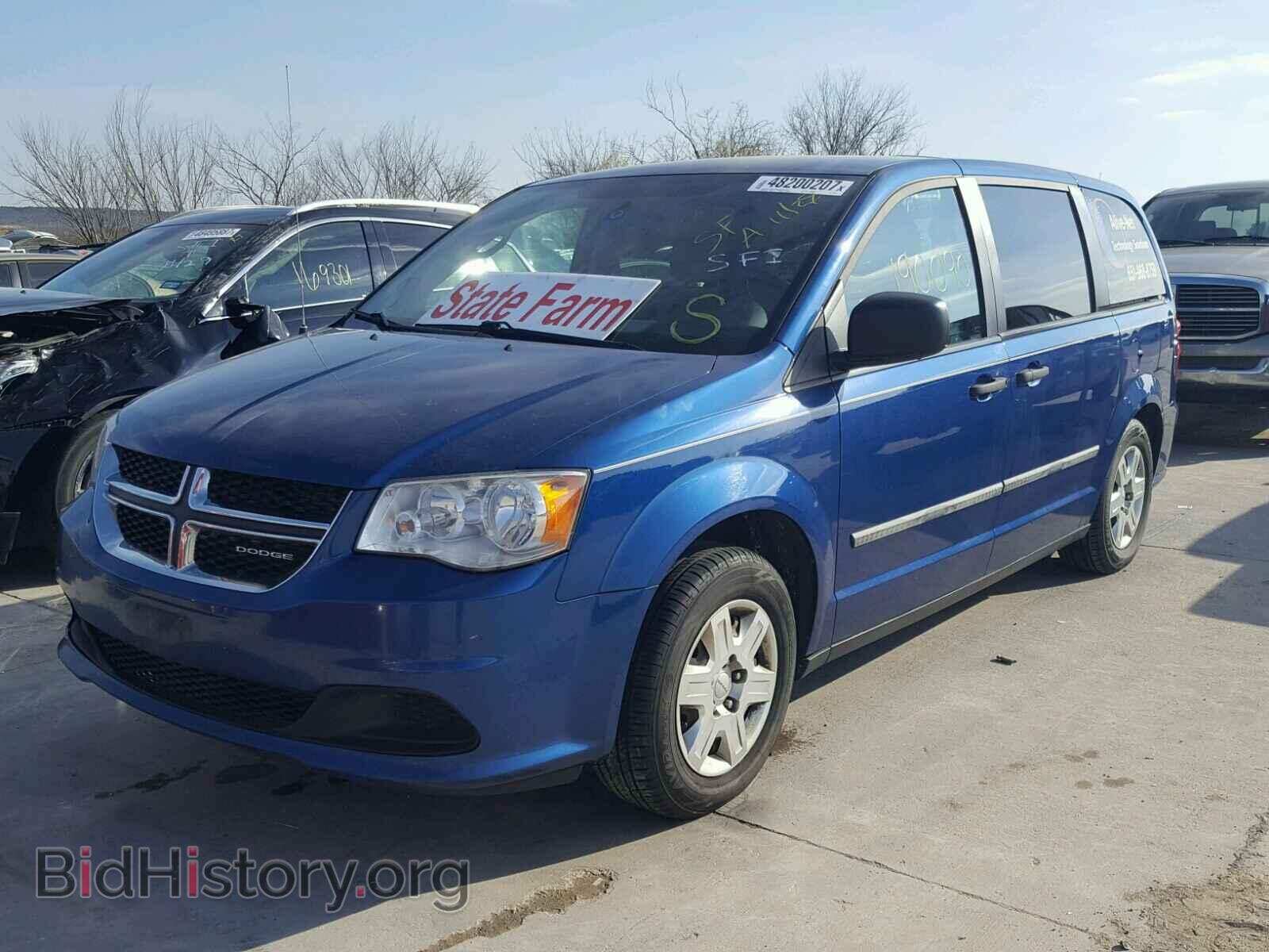 2011 DODGE CARAVAN - VIN: 2D4RN1AG0BR667561 - Фото 2