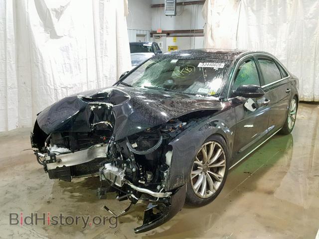 2011 AUDI A8 - VIN: WAURVAFD8BN016118 - Фото 2