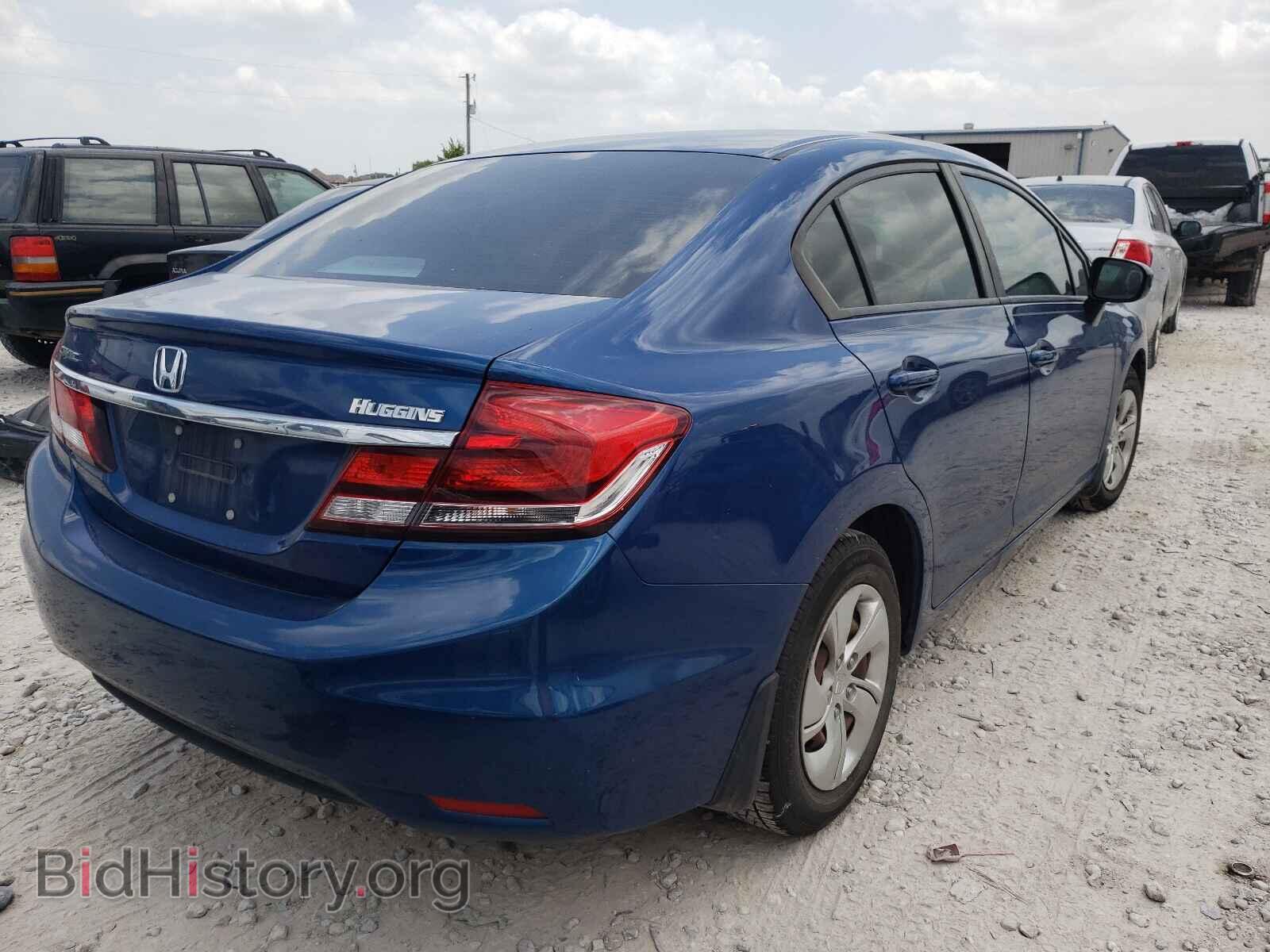 2014 HONDA CIVIC - VIN: 19XFB2F57EE024491 - Фото 4