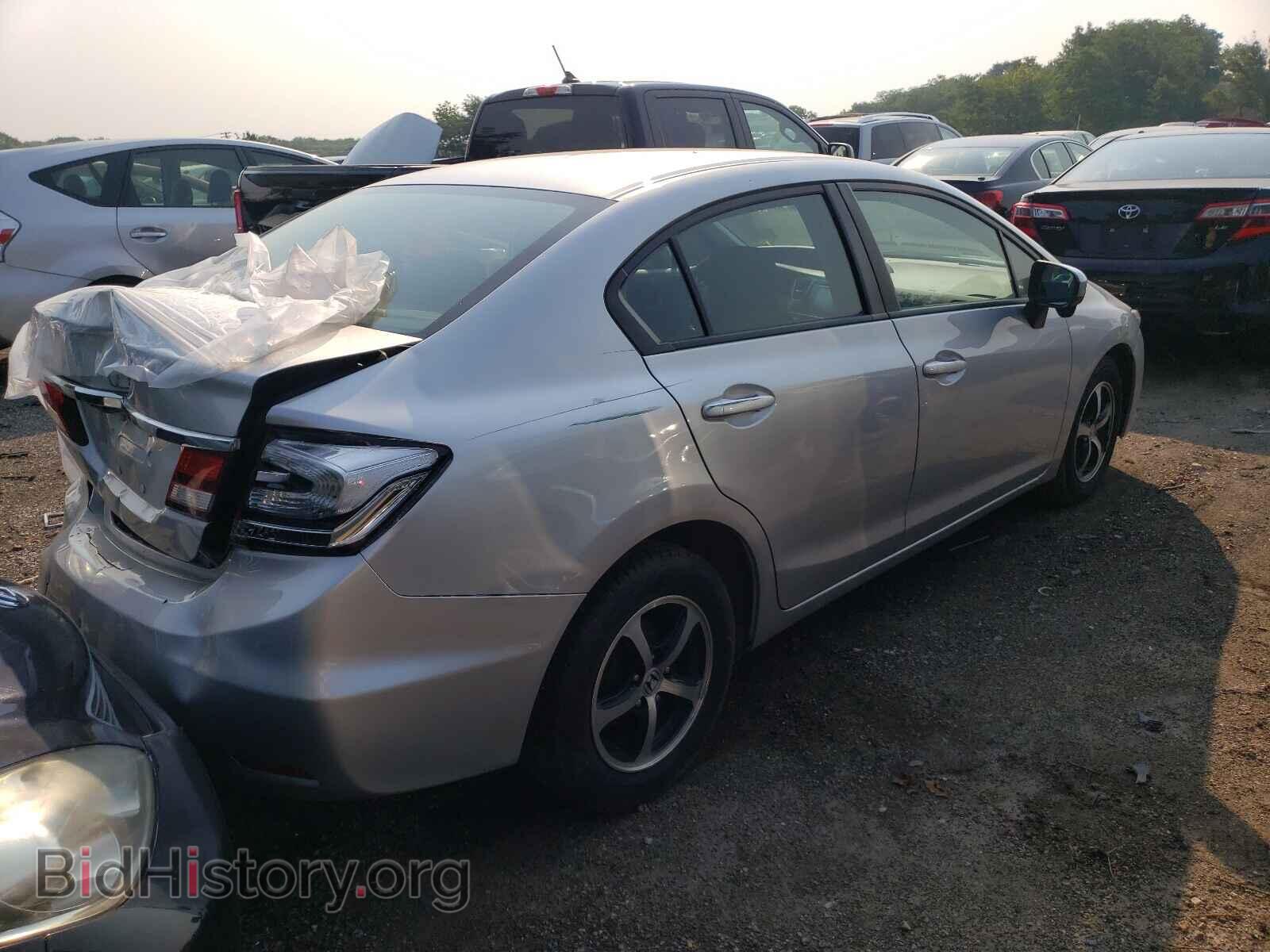 2015 HONDA CIVIC - VIN: 19XFB2F76FE044220 - Фото 4
