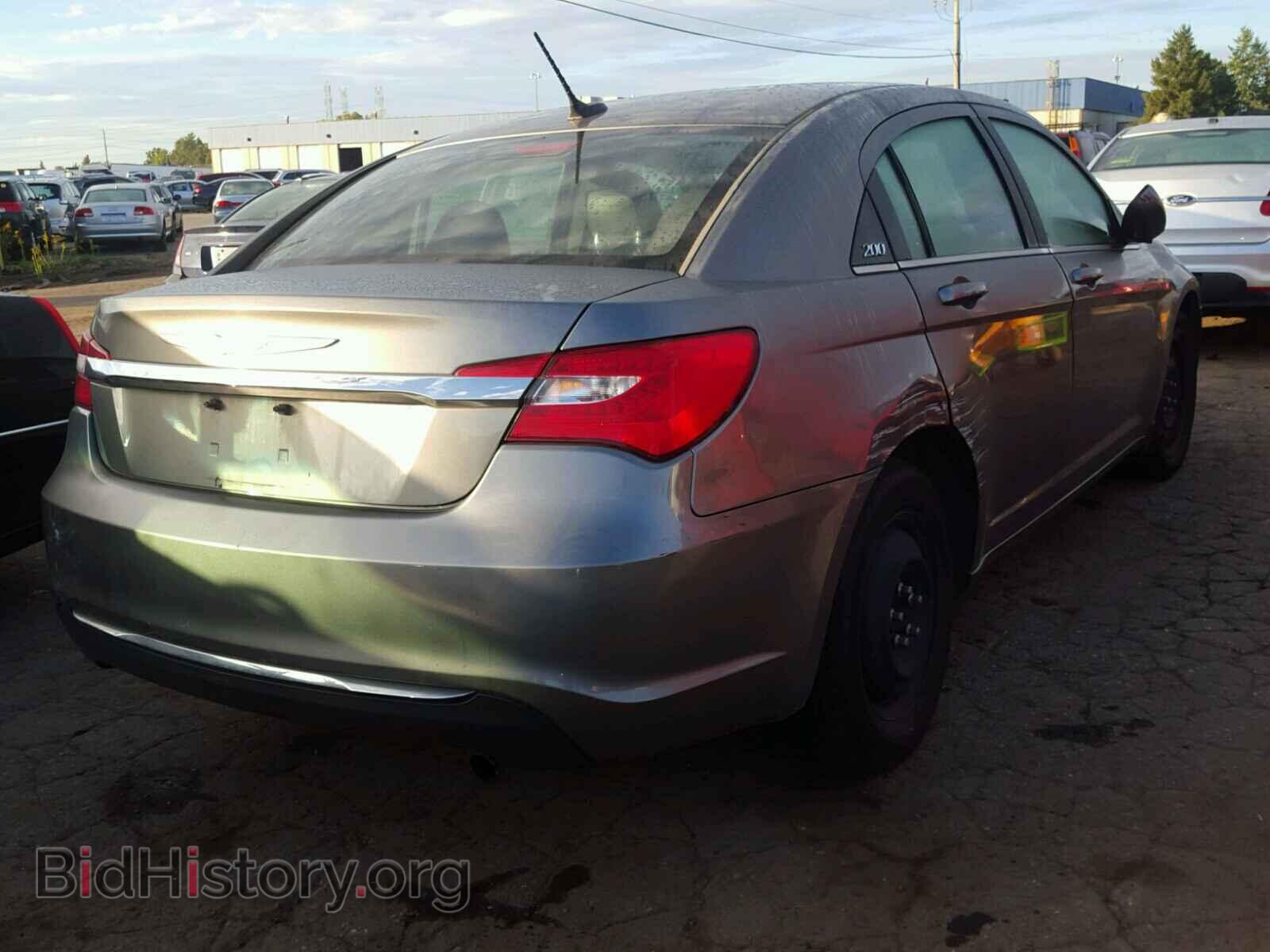 2013 CHRYSLER 200 - VIN: 1C3CCBAB3DN561208 - Фото 4