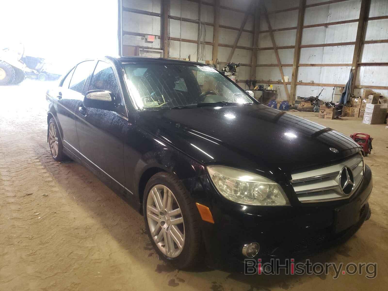 Photo WDDGF81X08F059958 - MERCEDES-BENZ C CLASS 2008