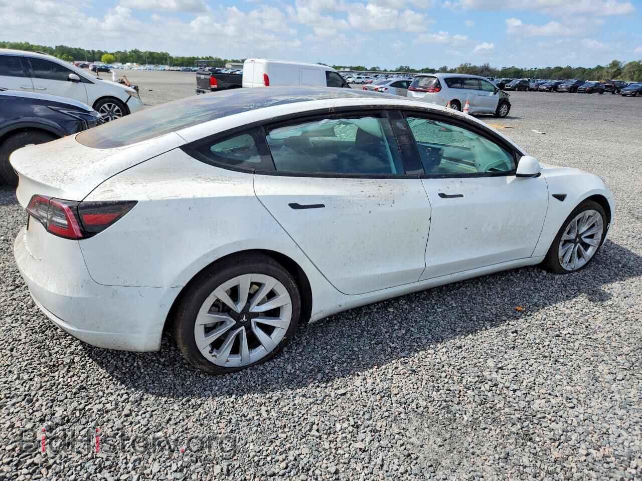 2022 TESLA MODEL 3 - VIN: 5YJ3E1EA0NF369214 - Фото 3