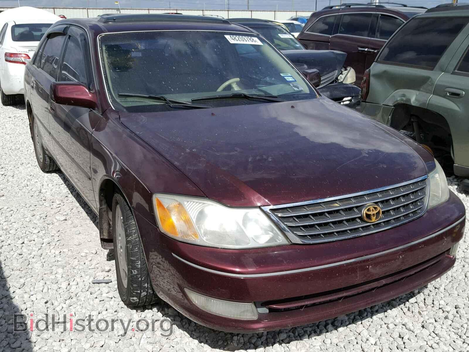 Photo 4T1BF28B33U297329 - TOYOTA AVALON 2003