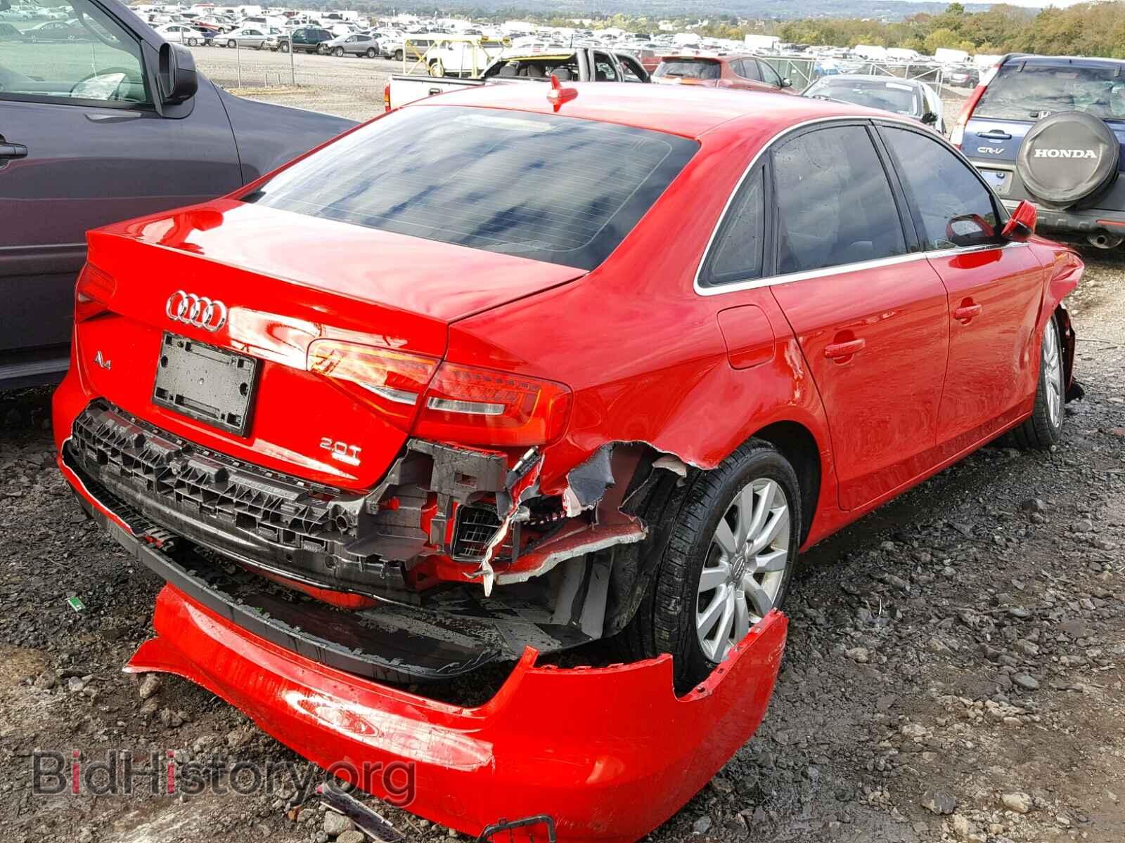 2013 AUDI A4 - VIN: WAUBFAFL7DN031069 - Фото 4