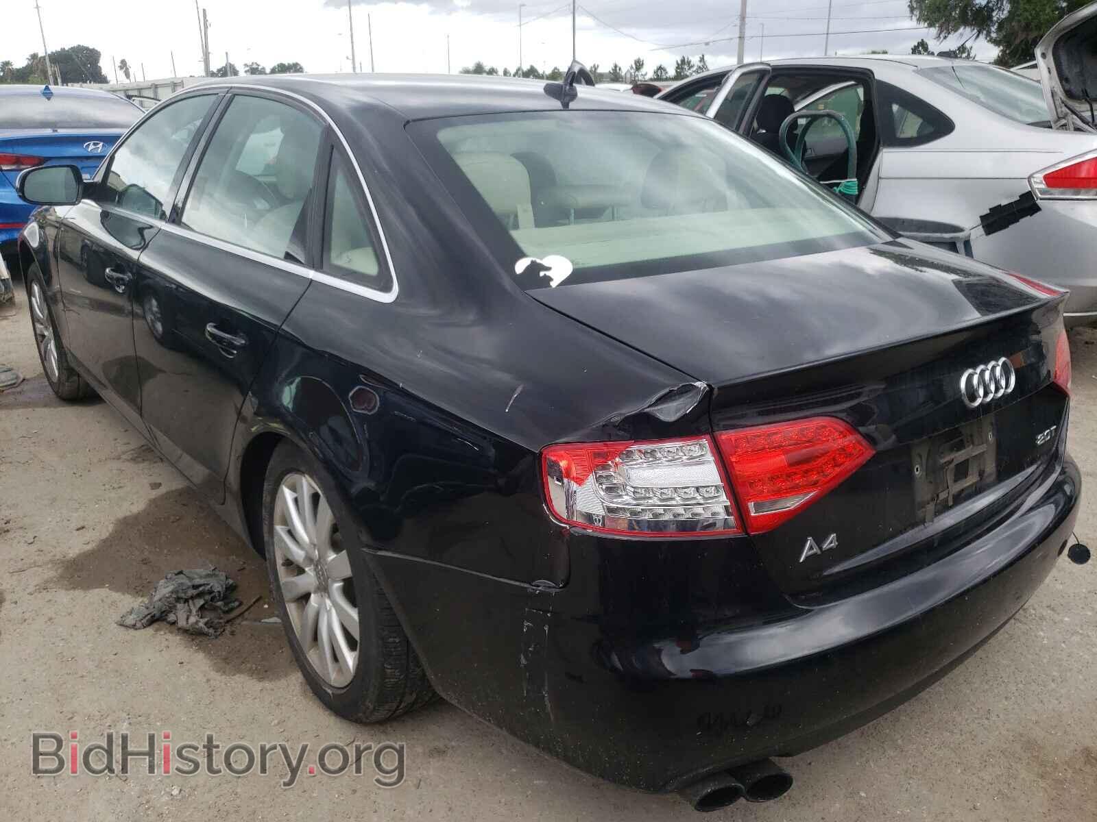 2012 AUDI A4 - VIN: WAUAFAFL3CN020094 - Фото 3