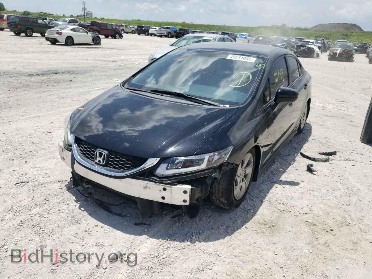 2014 HONDA CIVIC - VIN: 19XFB2F51EE021442 - Фото 2
