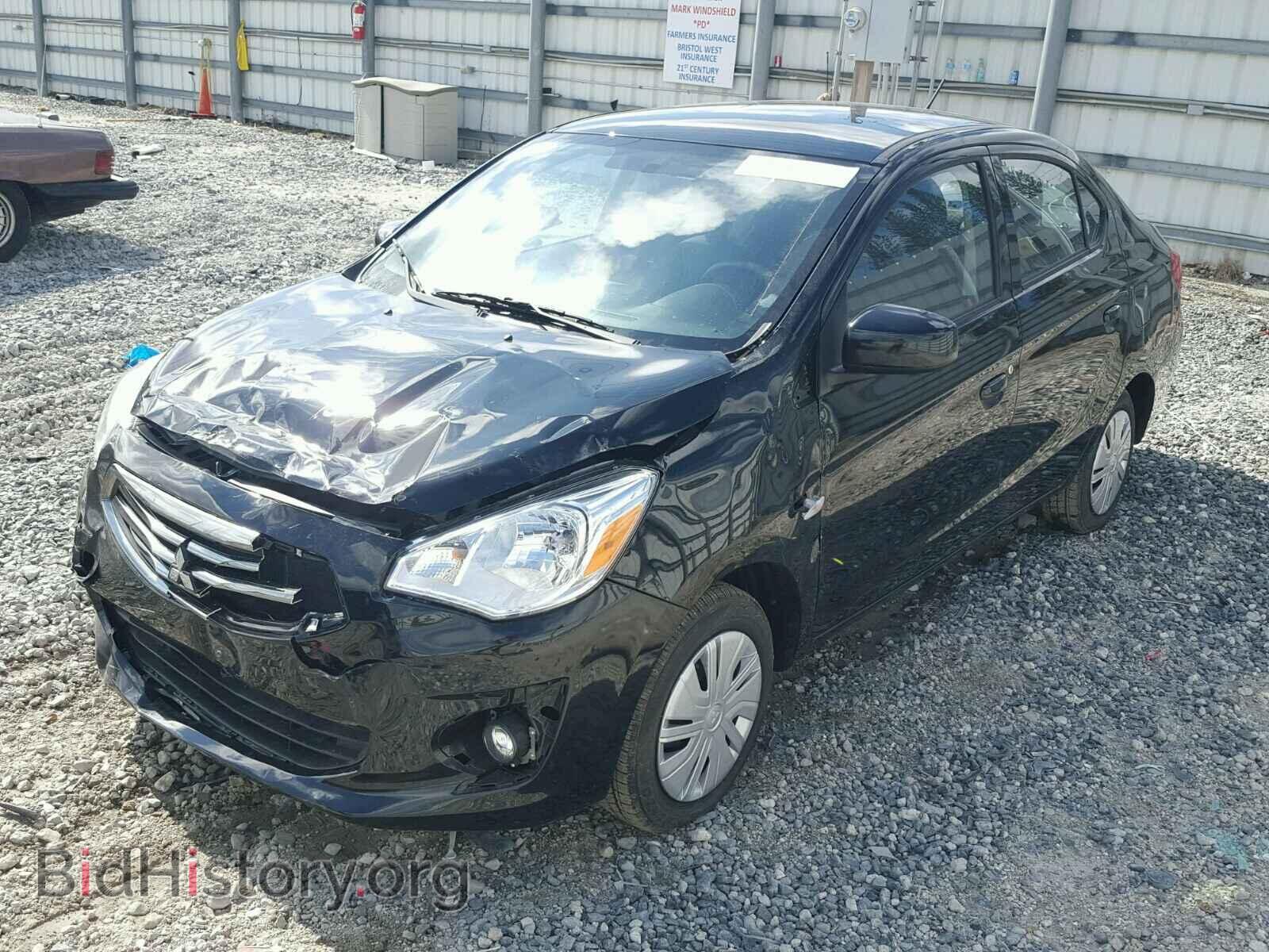 2017 MITSUBISHI MIRAGE - VIN: ML32F3FJ4HHF14977 - Фото 2
