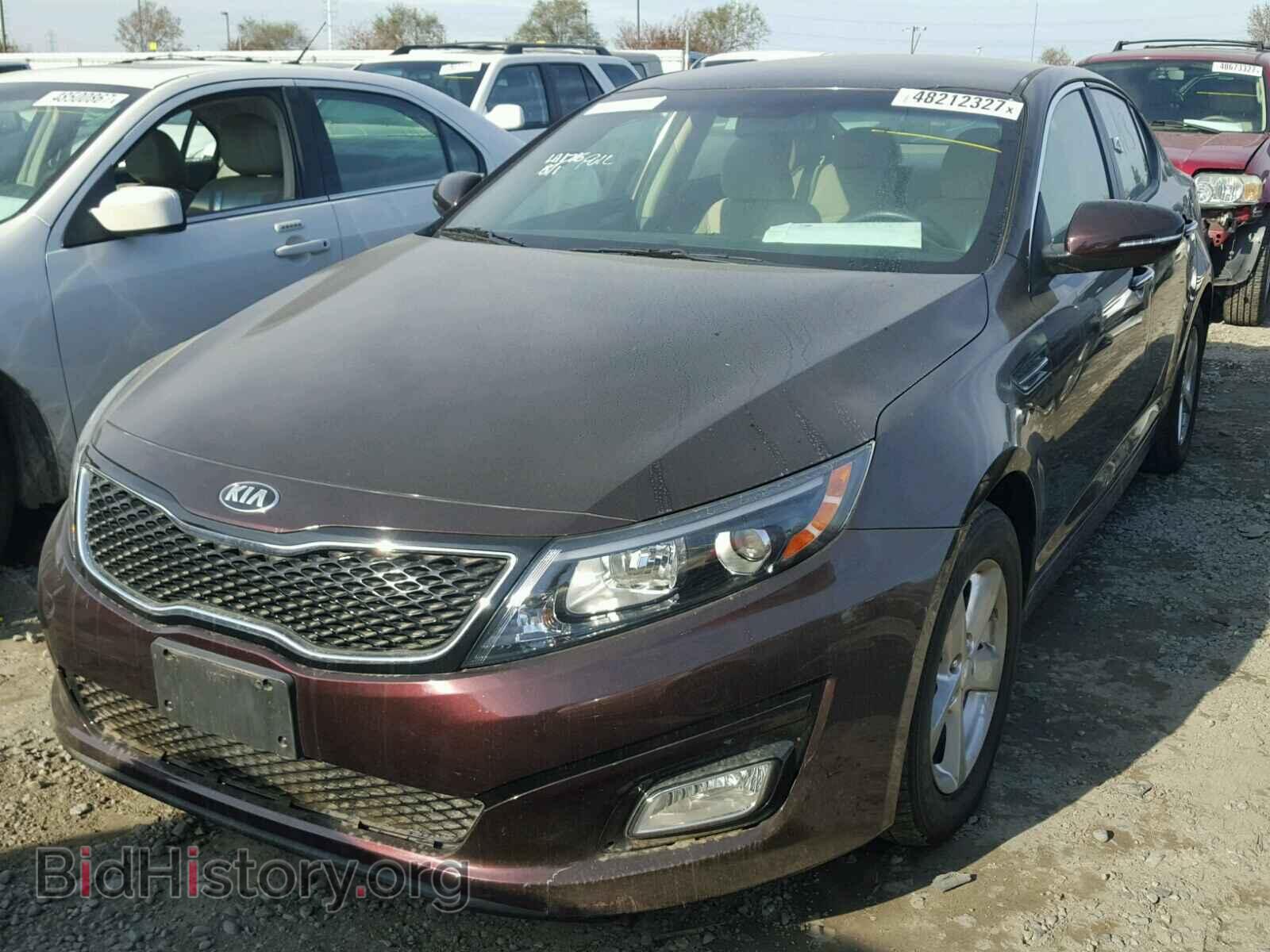 2015 KIA OPTIMA - VIN: 5XXGM4A77FG462875 - Фото 2