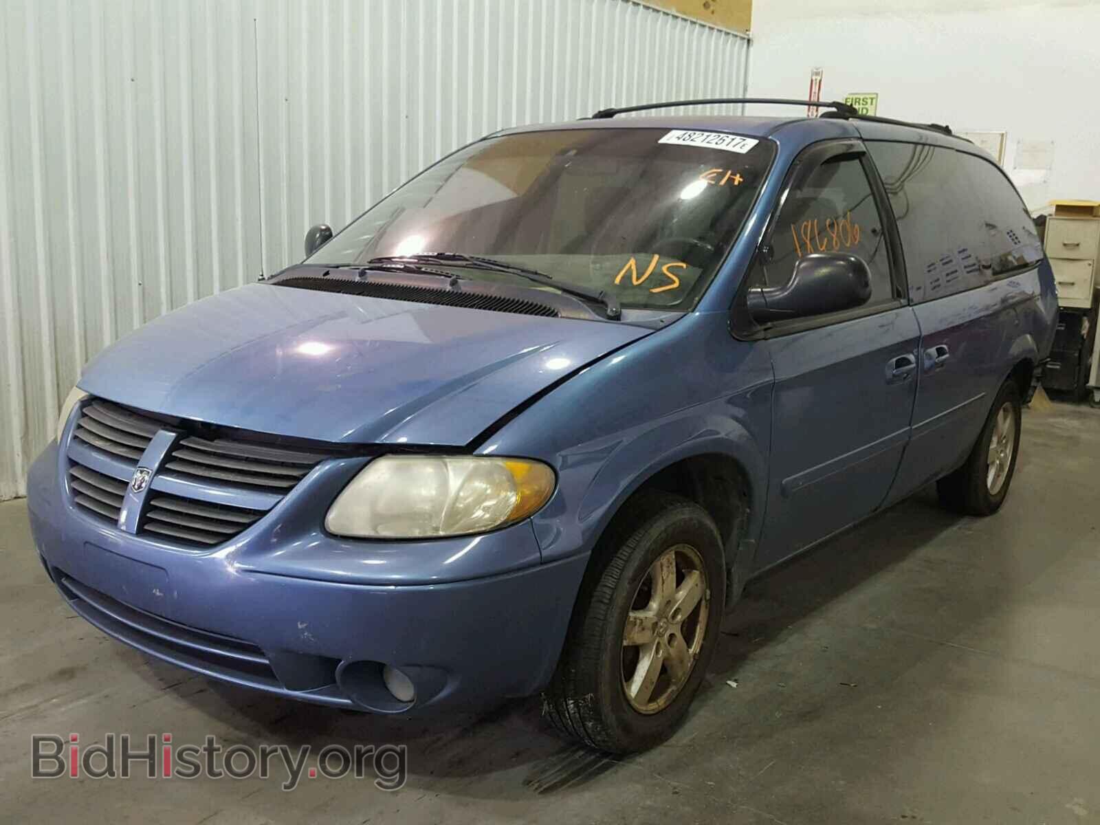 2007 DODGE CARAVAN - VIN: 2D4GP44L27R198248 - Фото 2