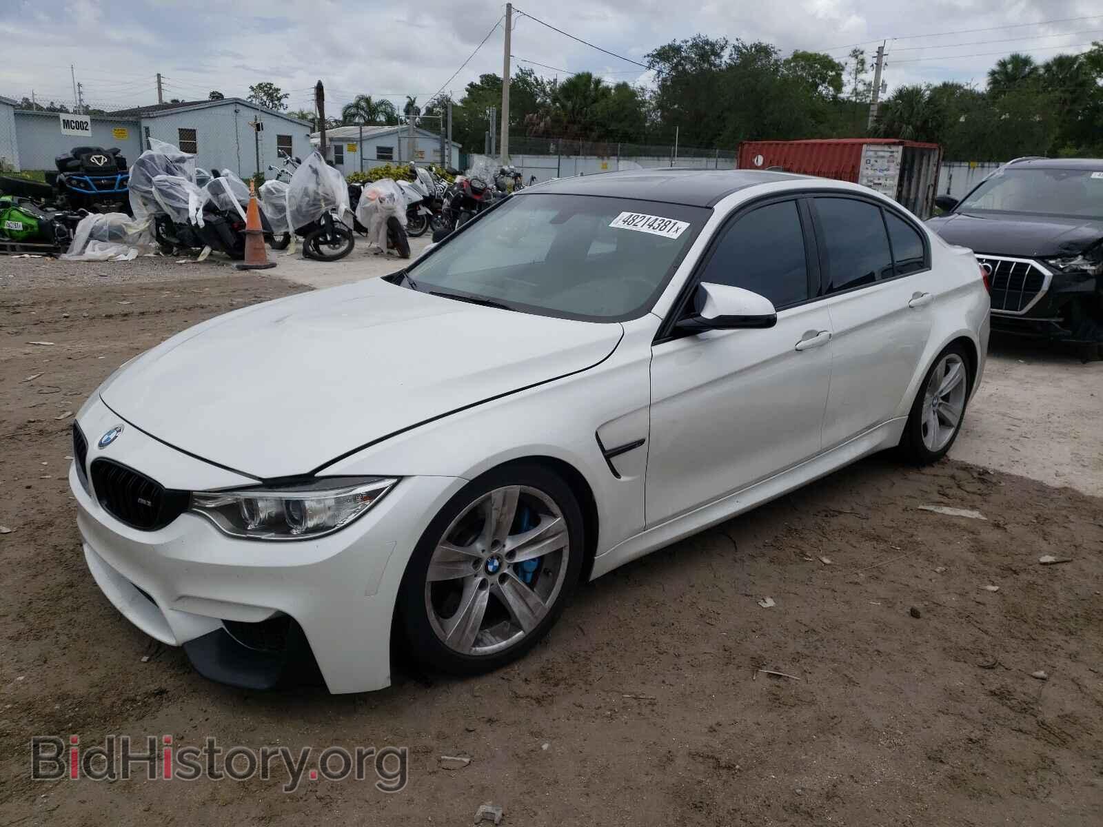2016 BMW M3 - VIN: WBS8M9C5XG5E68247 - Фото 2