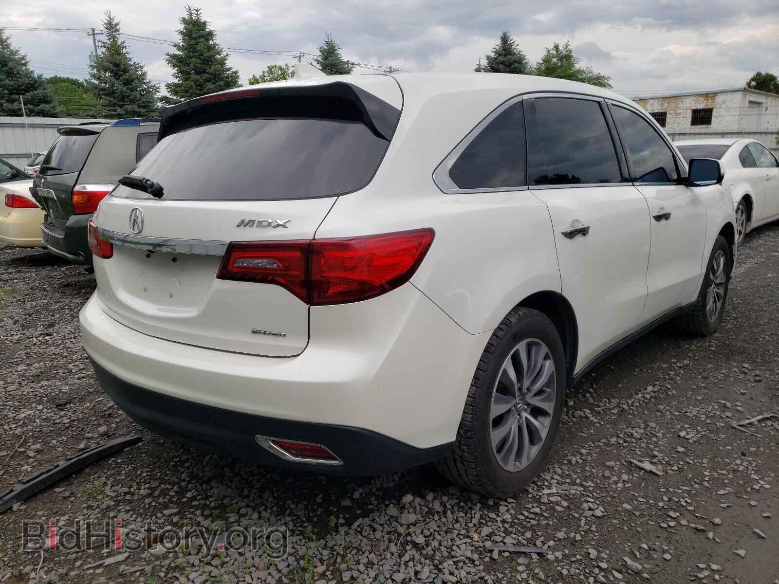 2014 ACURA MDX - VIN: 5FRYD4H47EB002406 - Фото 4