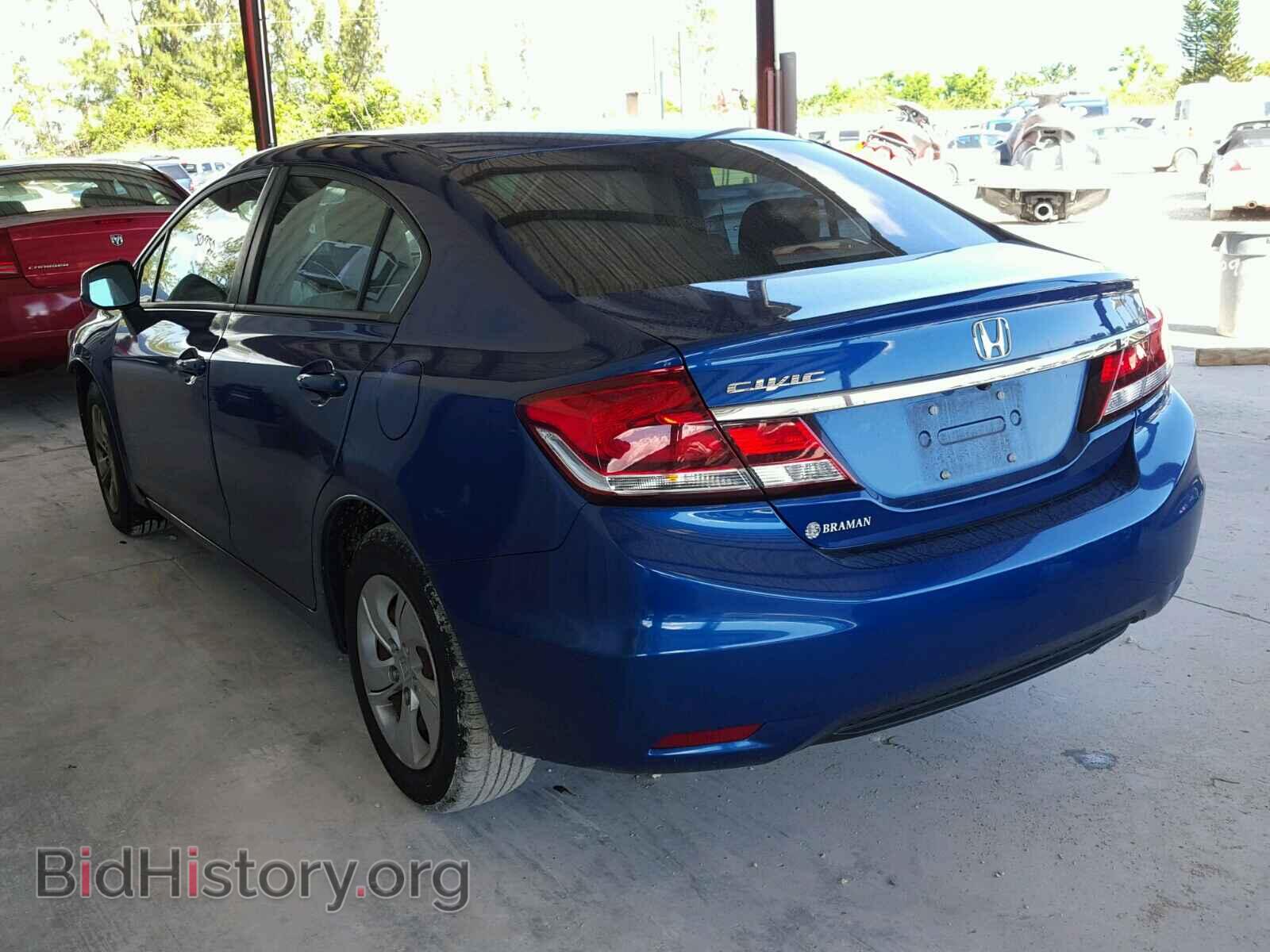 2013 HONDA CIVIC - VIN: 19XFB2F55DE014461 - Фото 3
