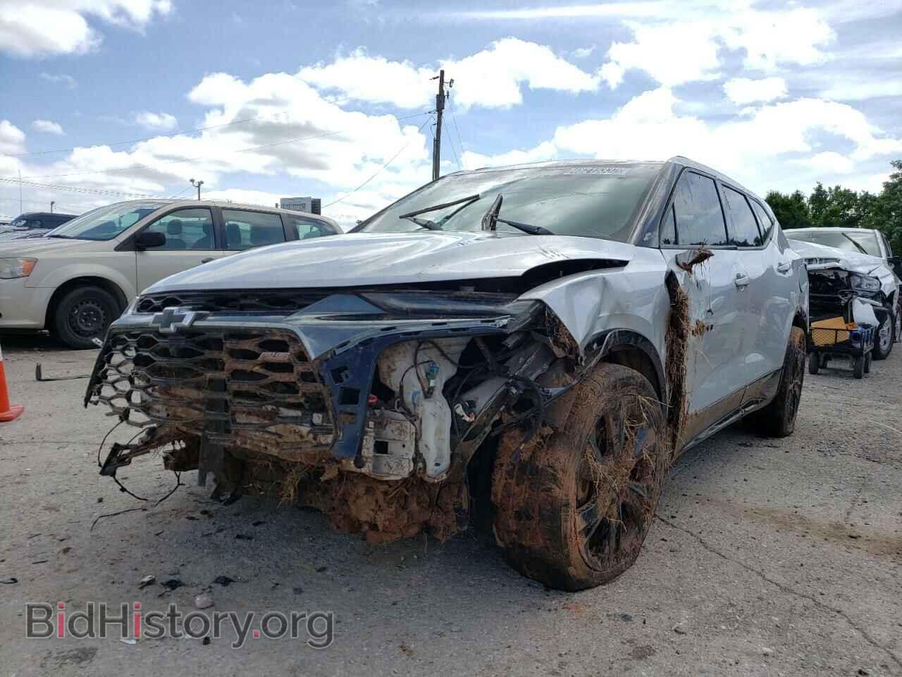 2020 CHEVROLET BLAZER - VIN: 3GNKBERSXLS647000 - Фото 2