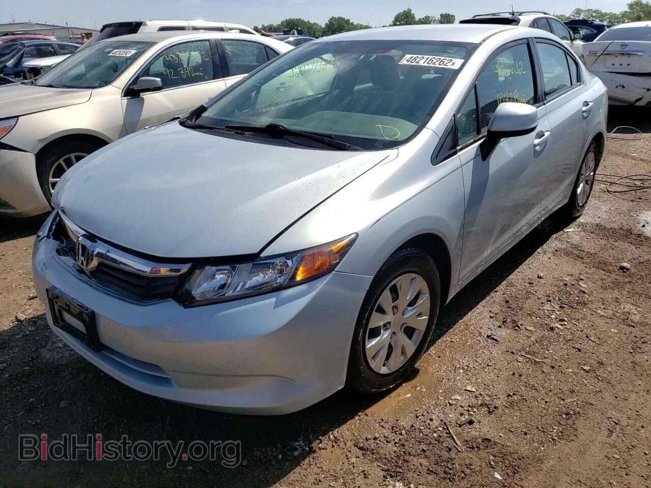 2012 HONDA CIVIC - VIN: 19XFB2F51CE009837 - Photo 2
