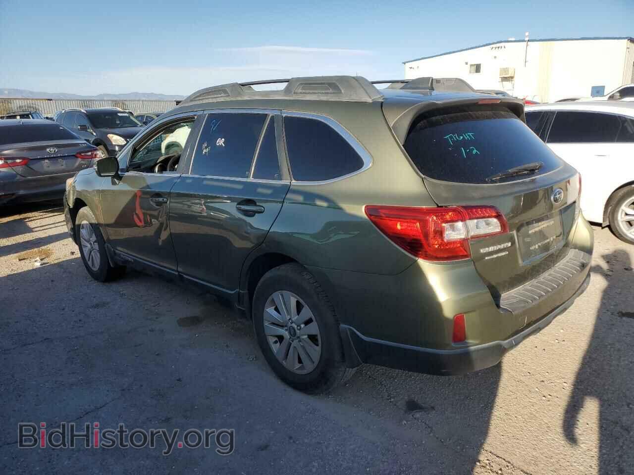 2016 SUBARU OUTBACK - VIN: 4S4BSAFC7G3308510 - Фото 2