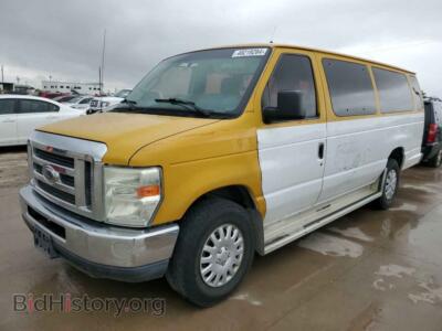 2011 Ford ALL MODELS E350 Super Duty Wagon, yellow — VIN 1FBSS3BL0BDB24877, Copart