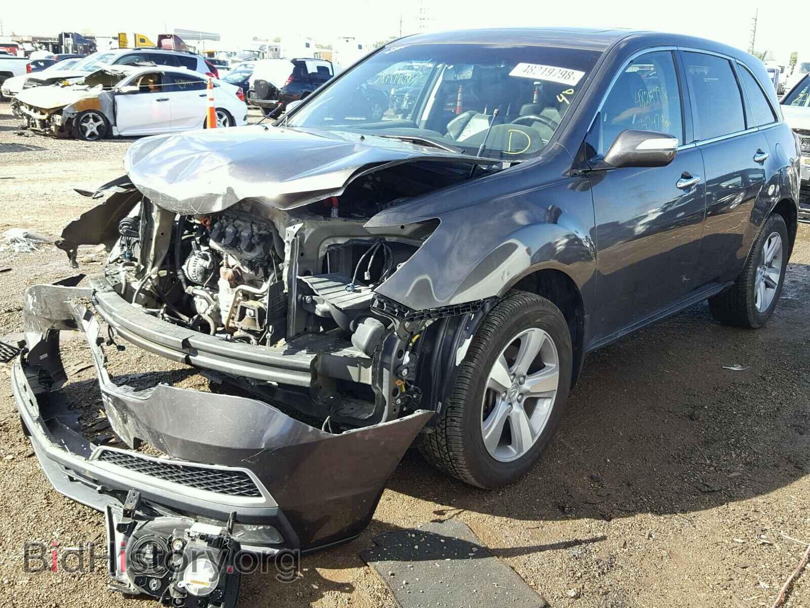 2012 ACURA MDX - VIN: 2HNYD2H23CH532846 - Фото 2