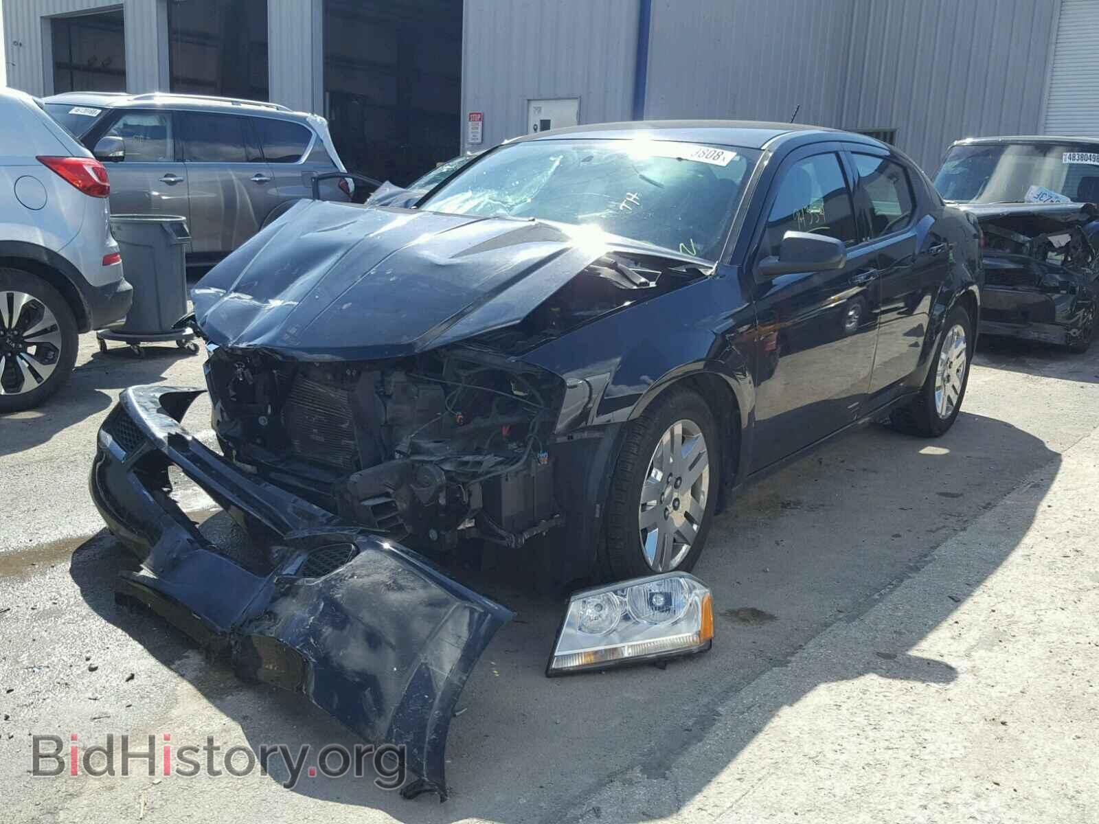 2014 DODGE AVENGER - VIN: 1C3CDZAB5EN216818 - Фото 2