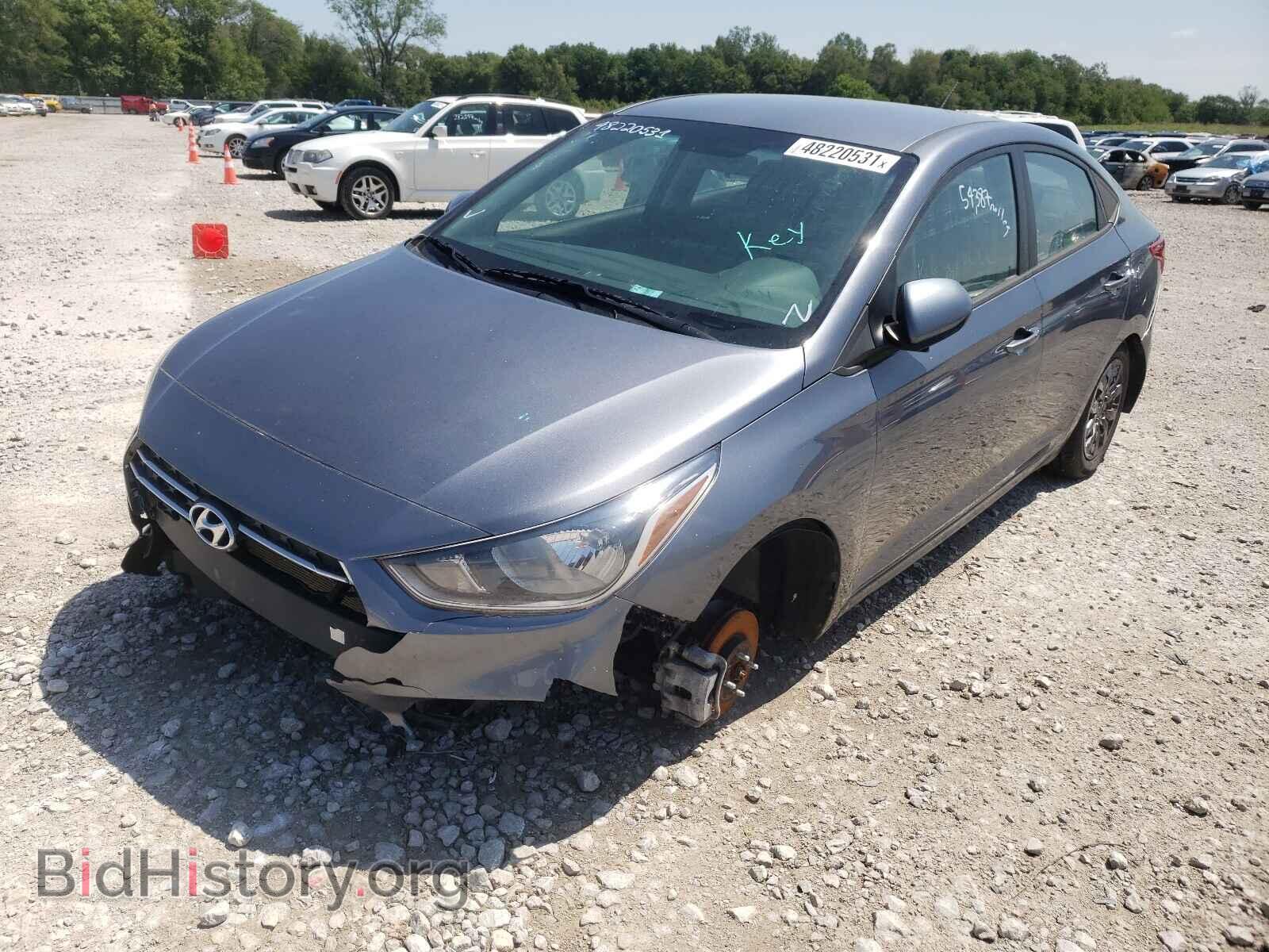 2019 HYUNDAI ACCENT - VIN: 3KPC24A35KE062401 - Фото 2
