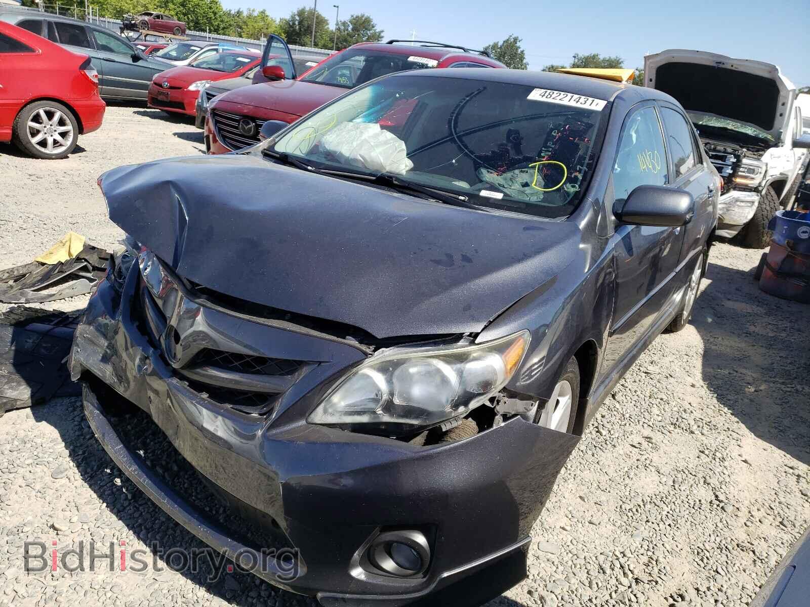 2011 TOYOTA COROLLA - VIN: 2T1BU4EE2BC596200 - Фото 2
