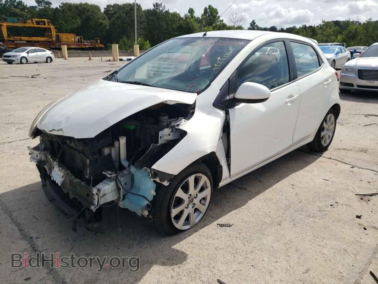 2013 MAZDA 2 - VIN: JM1DE1LZ9D0161519 - Фото 2