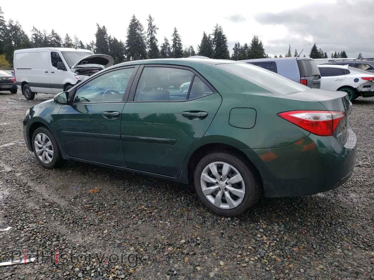 2014 TOYOTA COROLLA - VIN: 2T1BURHE0EC165657 - Фото 2